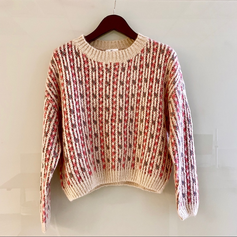 NWT!!! Nordstrom BP Contrast Stitch Sweater!!!